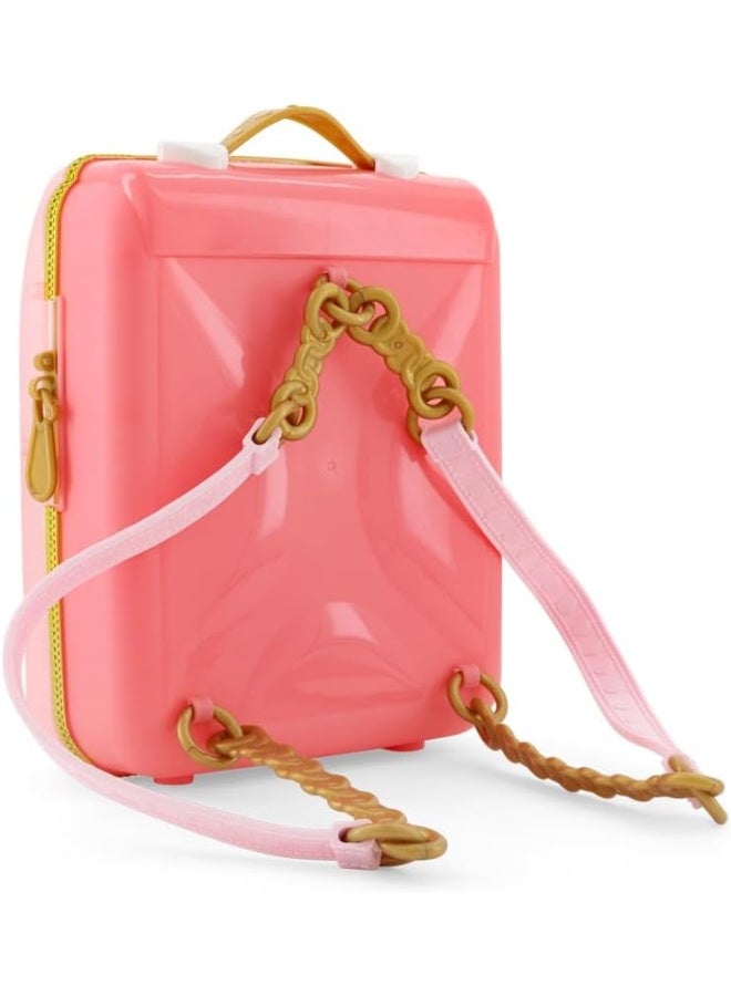 Fulla Beauty Fashion Backpack for Girls with Light-Up Camera & Phone, Lipstick, Glasses, Alarm, Wallet, Makeup Accessories & Cards, Pretend Play Set for Girls, Ages 3+ - Image 3